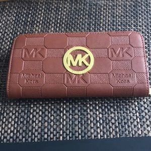 Michael By Michael Kors Fulton Zip-Around Wallet